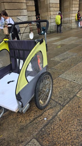Carro doble para niños