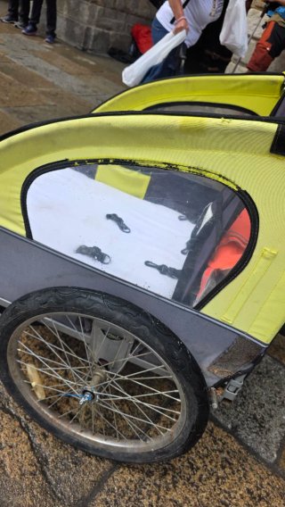 Carro doble para niños