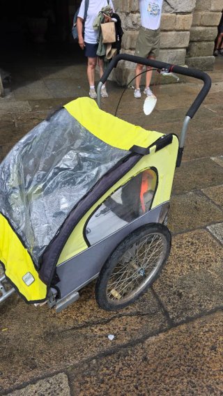 Carro doble para niños