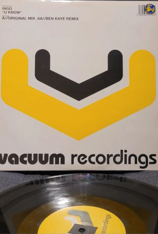 Vinilo Trance INGO - U Know  Vacuum Recordings