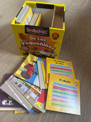 Juego de mesa BrainBox De Los Pequeñines 1 uso