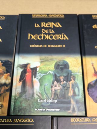 Saga completa crónicas de Belgrath,Perfecto estado