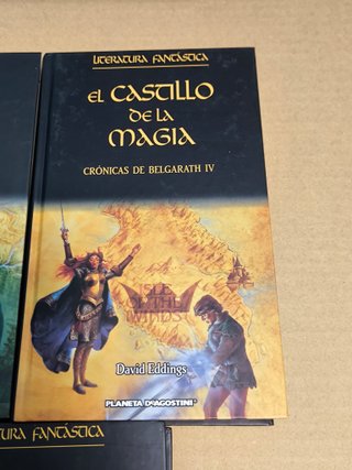 Saga completa crónicas de Belgrath,Perfecto estado