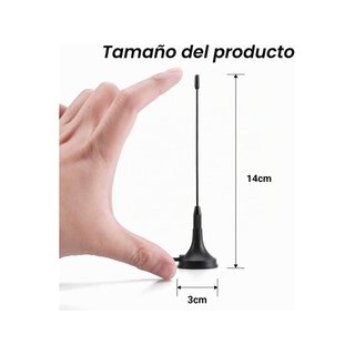 August DTA180 antena portátil TDT interior