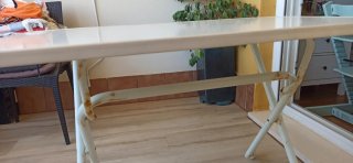 Mesa plegable para terraza
