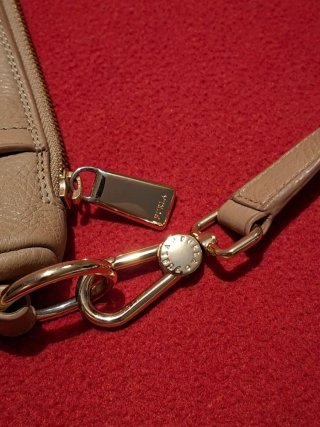 Borsa Furla tracolla beige