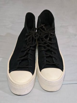 Converse All Star Negras Plataforma
