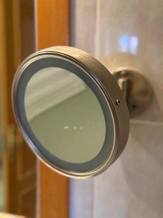 Espejo aumento baño con luz LED