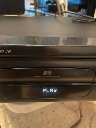Reproductor laserdisc CLD-S310S CD CDV LD