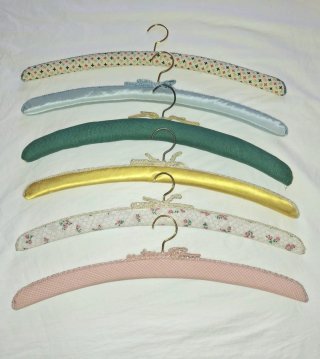 Lote 6 Perchas forradas. Almacenaje Ordenación