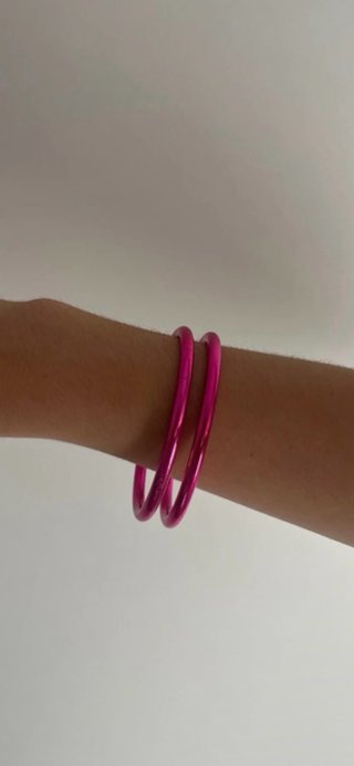 Pulseras estilo oro rosa