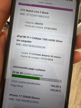 iPad 10ª Gen Plata