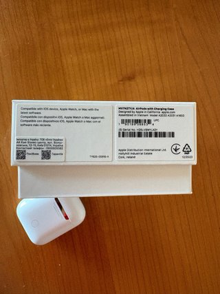 Caja de Carga AirPods Apple Blanca