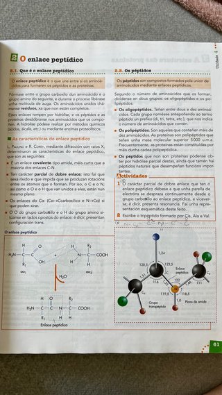 Bioloxía, 2 Bacharelato