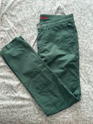 Pantalones de verano Vickers Verdes Talla 34