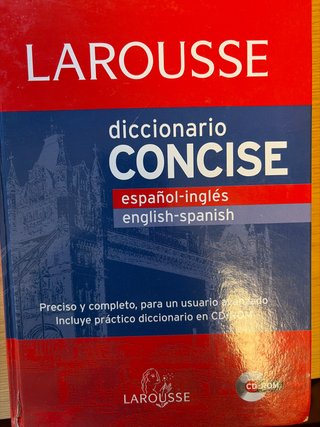 Diccionario Concise español-ingles / inglés-esp...