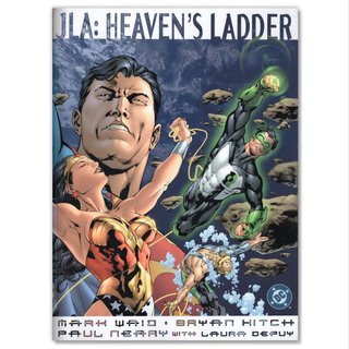 JLA: HEAVEN'S LADDER Bryan Hytch y Mark Waid
