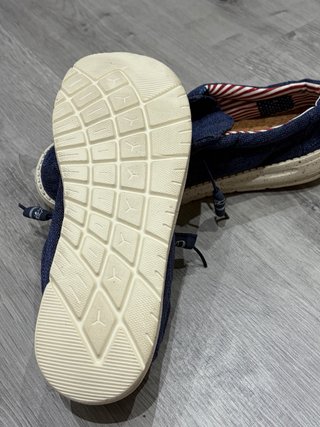 Mocasines cómodos azul marino T45