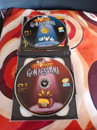 Doble CD Goma Espuma 20 Años
