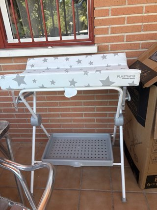 Cambiador de bebé Plastimyr estrellas