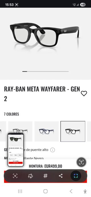 Gafas Ray-Ban Wayfarer Gen 2