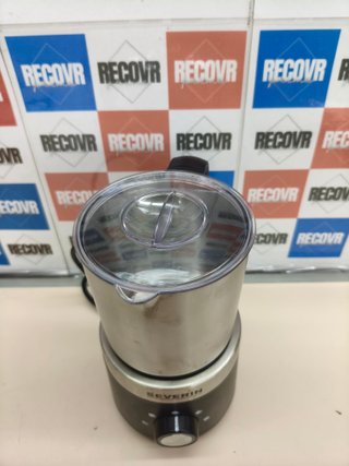 Espumador de leche por inducción 550 W de acero inoxidable
