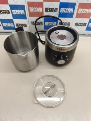 Espumador de leche por inducción 550 W de acero inoxidable
