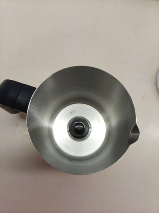 Espumador de leche por inducción 550 W de acero inoxidable