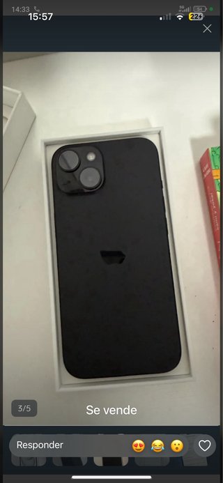 iPhone 15 Negro acepto movil como parte de pago