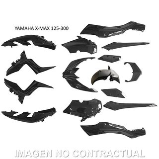 Kit Plásticos Yamaha X-MAX 125-300 Negro