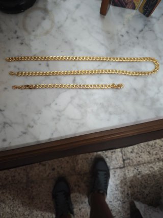 Cadena Golfi y Esclava a juego
