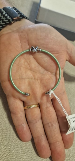 Set 2 braccialetti rigidi farfalla Kulto