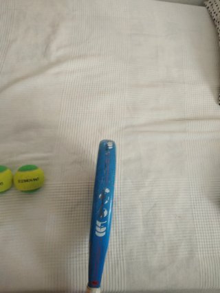 Pala pádel Pro Team de niño con funda y 2 pelotas