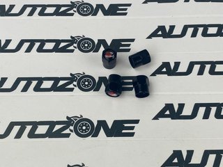 Tapones Audi S Line negros metálicos para válvula
