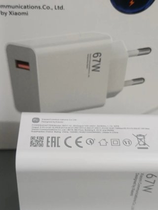 Cargador Xiaomi 67W Mi Turbo Charge con Cable