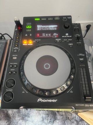 Pioneer CDJ-900 Reproductor DJ Negro