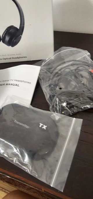 Auriculares Ópticos Inalámbricos TV/PC/DVD