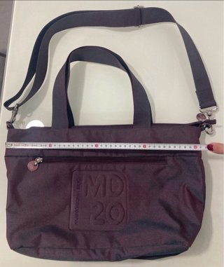 Bolso bandolera Mandarina Duck morado granate