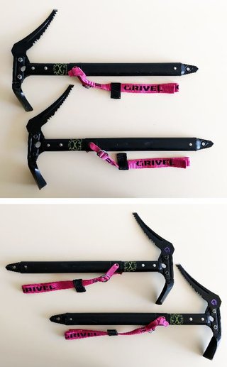 GRIVEL PIOLET MONTAÑISMO ALPINISMO ESCALAR CRAMPON