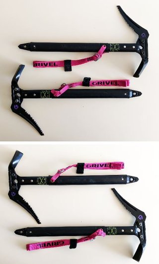 GRIVEL PIOLET MONTAÑISMO ALPINISMO ESCALAR CRAMPON