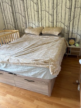 Cama canapé con zapatero