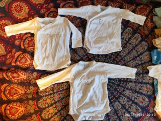 Lote 55 piezas ropa bebé Talla 1-3 Meses