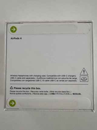 Auriculares Inalámbricos Apple AirPods 4