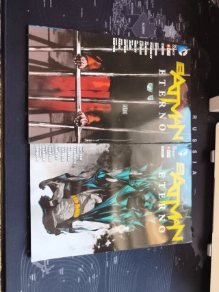 Batman Eterno 1-12 y Batman y Robin Eternos 1 ECC