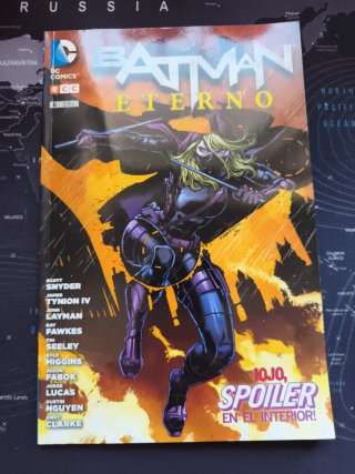 Batman Eterno 1-12 y Batman y Robin Eternos 1 ECC
