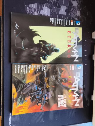Batman Eterno 1-12 y Batman y Robin Eternos 1 ECC