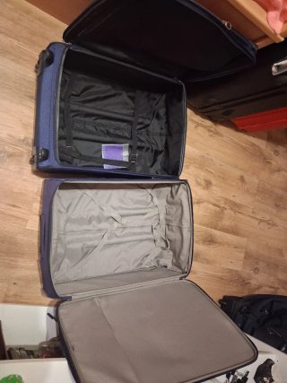 2 Maletas de Viaje Azul