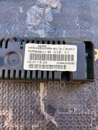 9663205580 pantalla Display multifuncion Peugeot 207