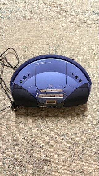 Radio CD Cassette Sony Mega Bass CFD-S200L