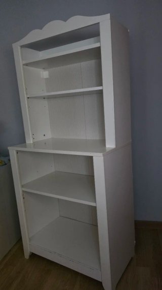 Estantería infantil de madera blanca Henvisk Ikea